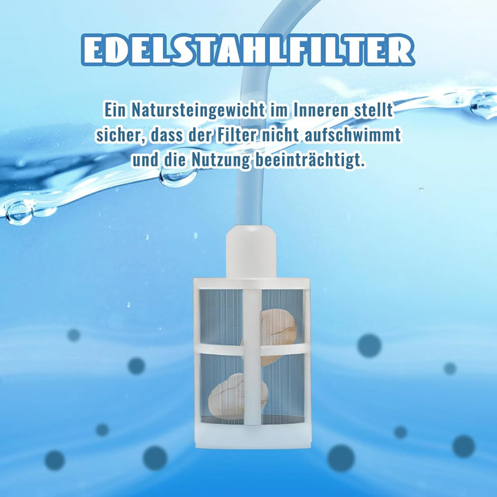 F Fityle Selbstansaugende USB-Wasserpumpe, selbstansaugende Mini-Elektropumpe, einfach zu verwendend