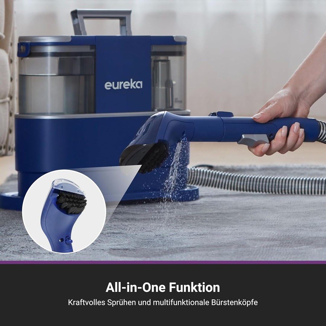 Eureka NEY100 Waschsauger, Teppichreiniger, Polsterreiniger | für Sofa, Vorleger, Polster, Auto | Na