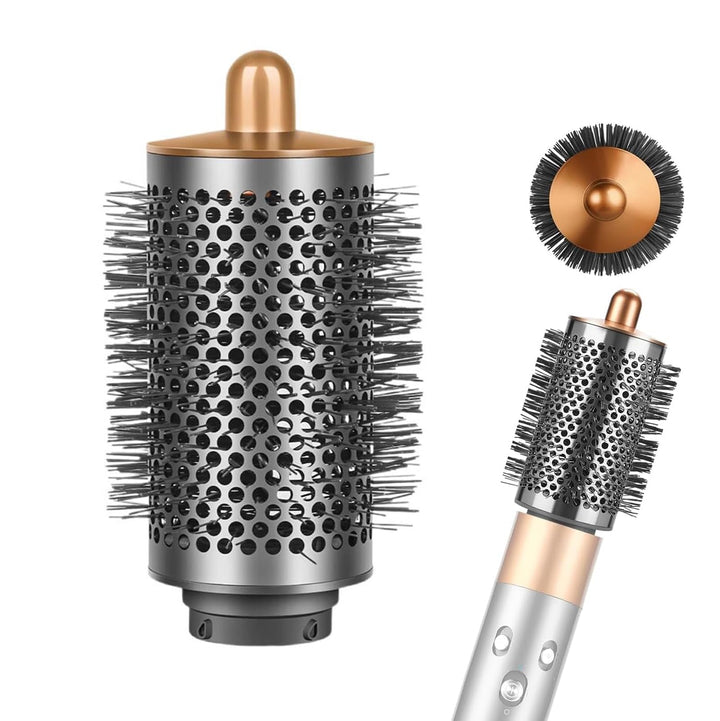 Grosse Runde Volumenbürste für Dyson Airwrap HS01/HS05/HS08, für schlaffes flaches Haar, mit langen