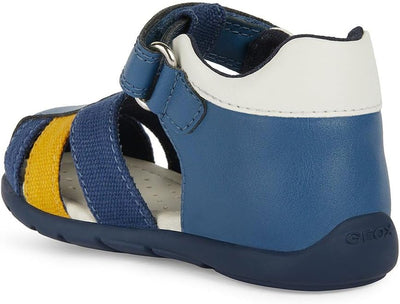 Geox Baby-Jungen B Elthan Boy C Erste Schritte 18 EU Avio Yellow, 18 EU Avio Yellow