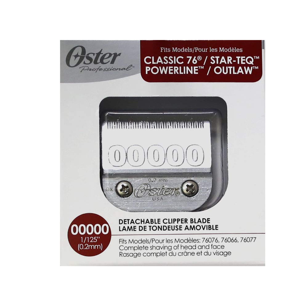 Oster Ersatz-Scherkopf für Oster Motormaschine 97,44, 0,2 mm, Typ 76918-006, Size 00000, 0,2 mm