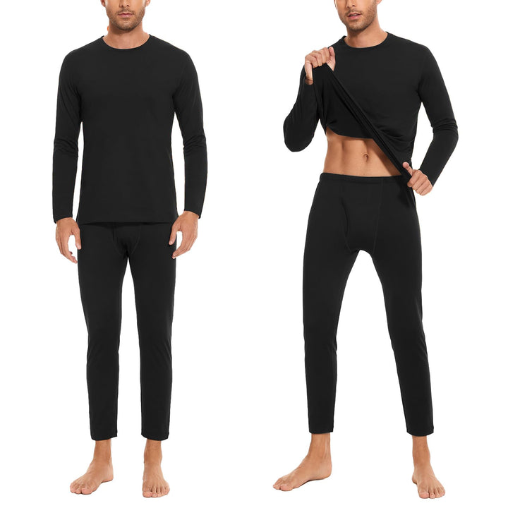 SIMIYA Herren Wu01 Unterwäsche M Schwarz X 2, M Schwarz X 2