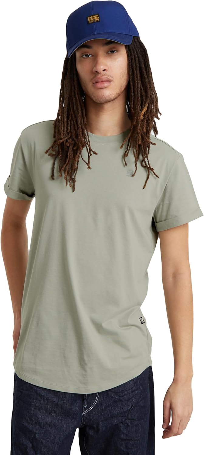 G-STAR Herren Lash Jersey T-Shirt XS Grau (Wrought Iron D16396-b353-g284), XS Grau (Wrought Iron D16