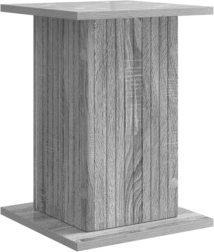 vidaXL Pflanzenständer 2 stk. Graues Sonoma 30,5 x 30 x 43 cm, Graues sonoma 30,5 x 30 x 43 cm