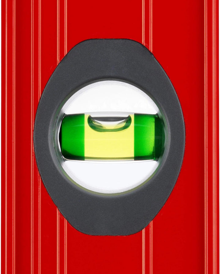 SOLA Big RedM 120 - Wasserwaage magnetisch 120 cm - starker Halt durch Neodym Magnete - Wasserwaage