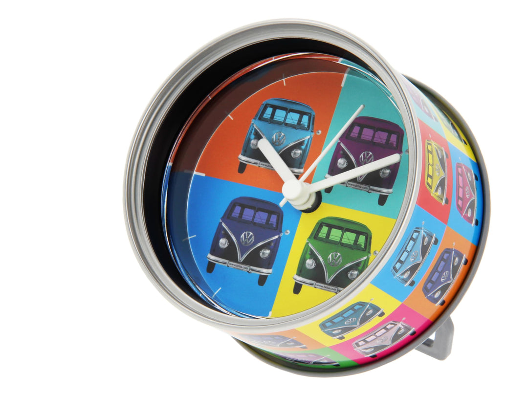 BRISA VW Collection - Volkswagen Tisch-Uhr, Magnet-Uhr, MyClock auch personalisierbar, Foto-Geschenk