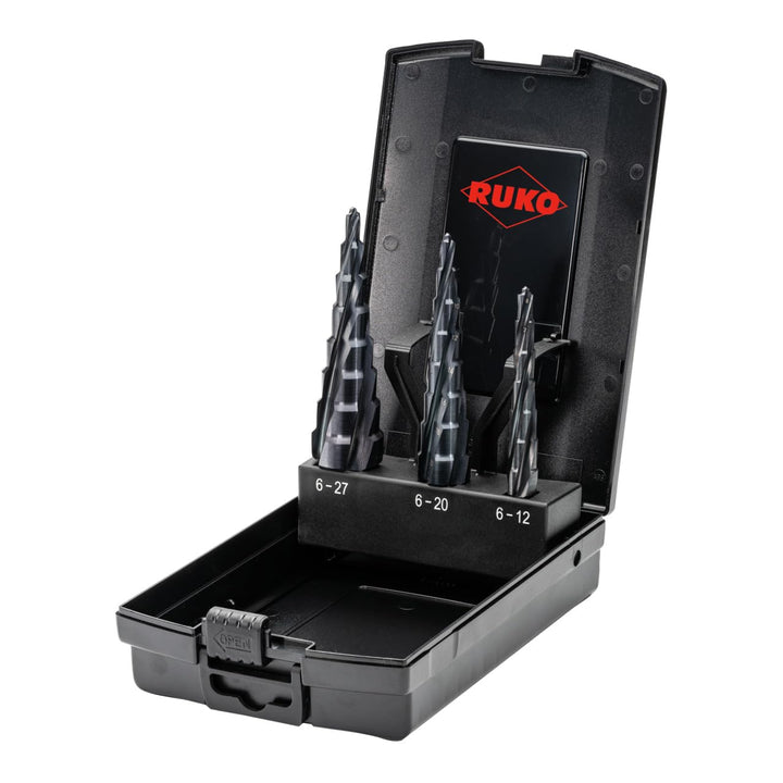 RUKO 101087P ULTIMATECUT Stufenbohrer Satz, Lila,