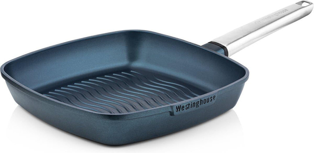 Westinghouse Wokpfanne Performance Bravery Blue - ø 28 cm - Standard Antihaftbeschichtung Blau, Blau