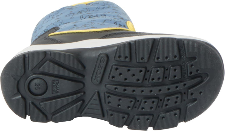 Geox Jungen B Flanfil Boy B ABX Stiefeletten 24 EU Dk Avio Yellow, 24 EU Dk Avio Yellow