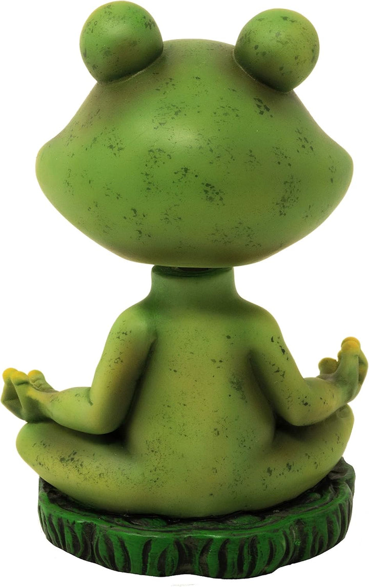 MC Wackelkopf Yoga Frosch Auto Figur