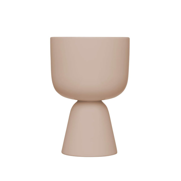 Iittala 1052354 Nappula Blumentopf, Keramik, Beige, 230x155mm 230x155mm Beige, 230x155mm Beige