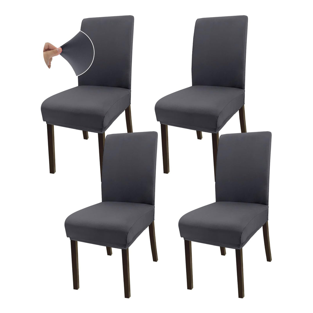 Granbest Super Dehnbar Essen Stuhlhusse, Universal Mikrofaser Parson Essen Stuhlhussen 4er Set, Abne