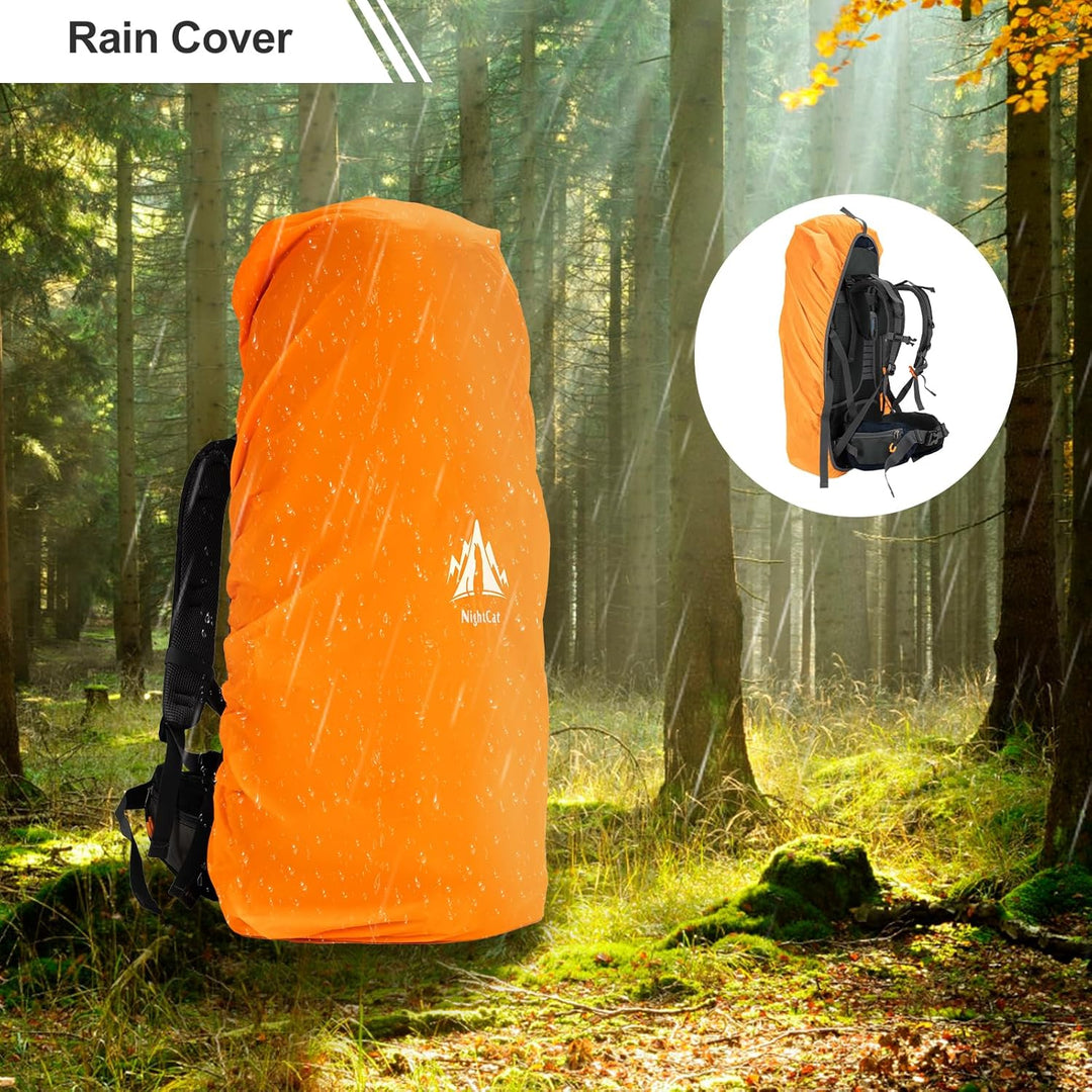 Night Cat Wanderrucksack 70L 90L Rucksack Trekkingrucksack Reiserucksack Herren Damen Atmungsaktiv f