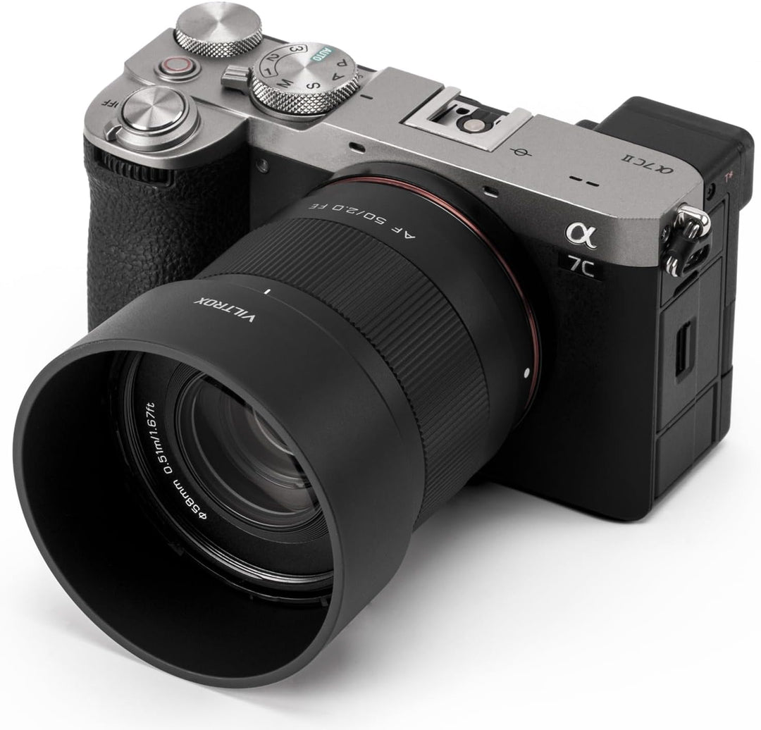 VILTROX 50mm F2.0 Air FE Vollformat Objektiv,AF 50mm f/2.0 für Sony E Mount,Auto Fcous grosse Blende