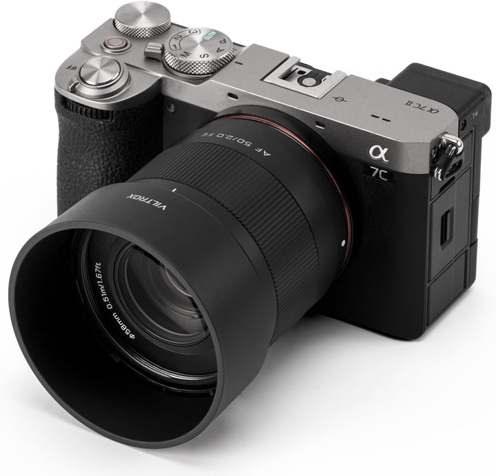 VILTROX 50mm F2.0 Air FE Vollformat Objektiv,AF 50mm f/2.0 für Sony E Mount,Auto Fcous grosse Blende