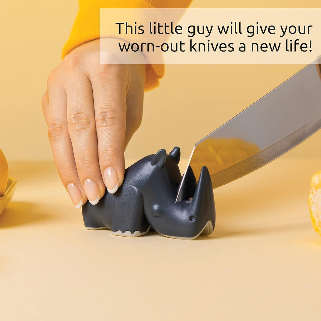 OTOTO Blade Knife Sharpener - Keep Knife Sharper with the Best Knife Sharpener - Fun Kitchen Gadgets