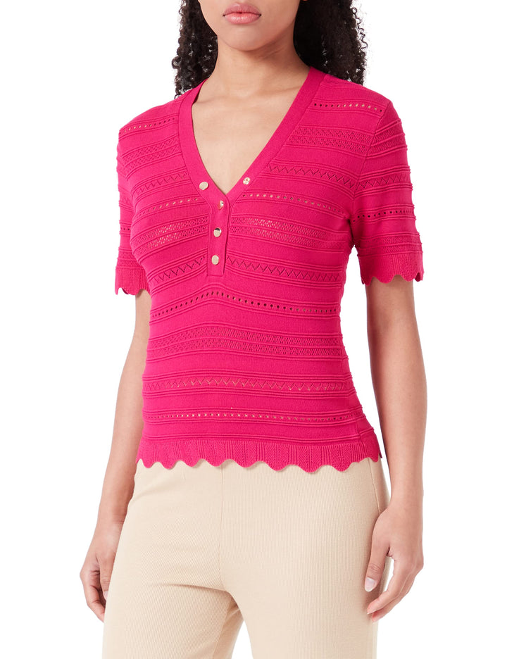 Morgan Damen Pullover S Pfingstrose, S Pfingstrose