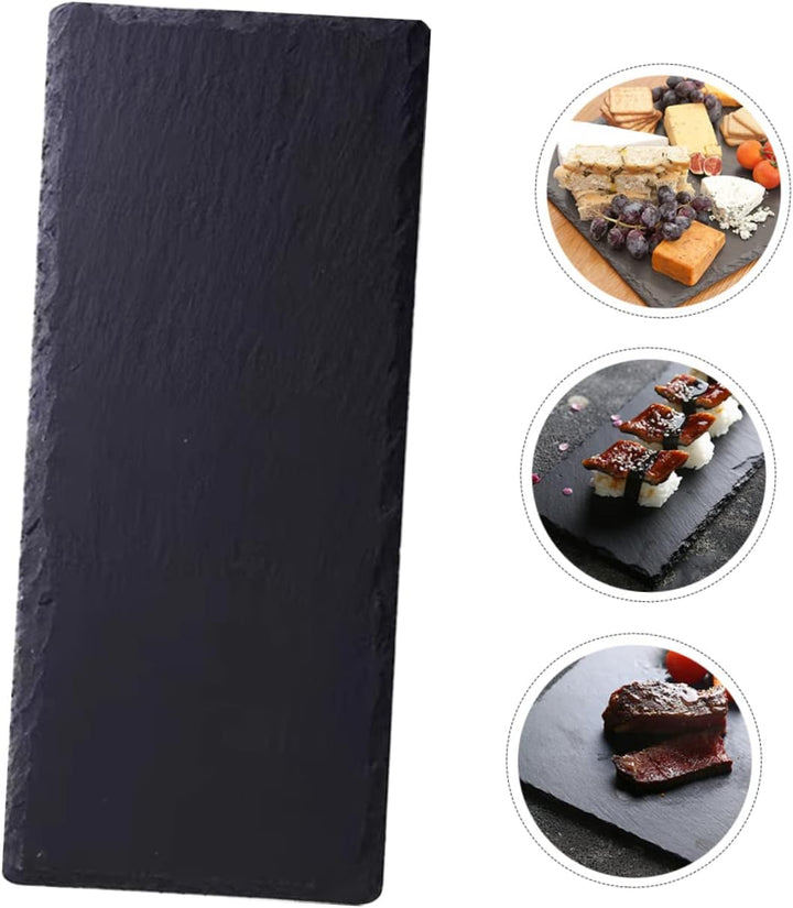 BESTonZON Schieferplatte Für Sushi Multifunktions-steakteller Aus Natürlichem Material Geeignet Für