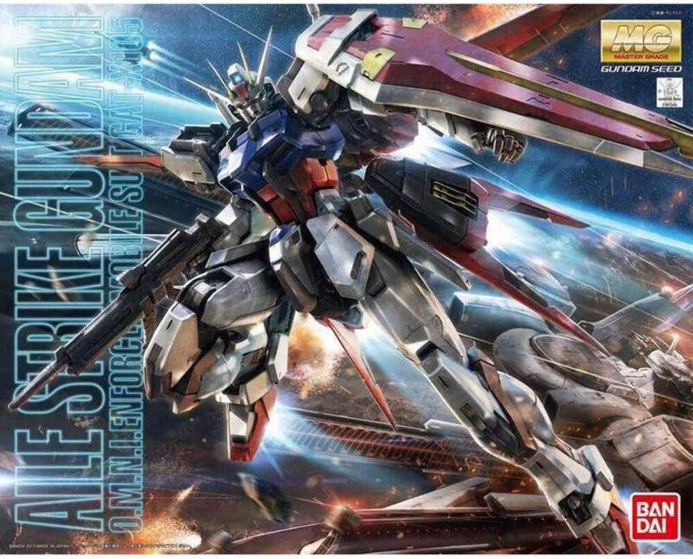 Bandai Hobby BAN181349 Aile Strike Gundam (Ver. RM) Gunpla Master Grade, Keine
