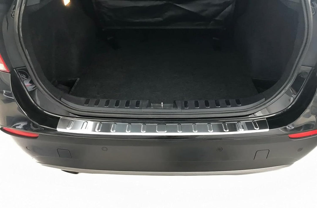 Ladekantenschutz Edelstahl CHROM kompatibel für BMW X1 E84 2009-2012 vor LCI || mit Abkantung | prem