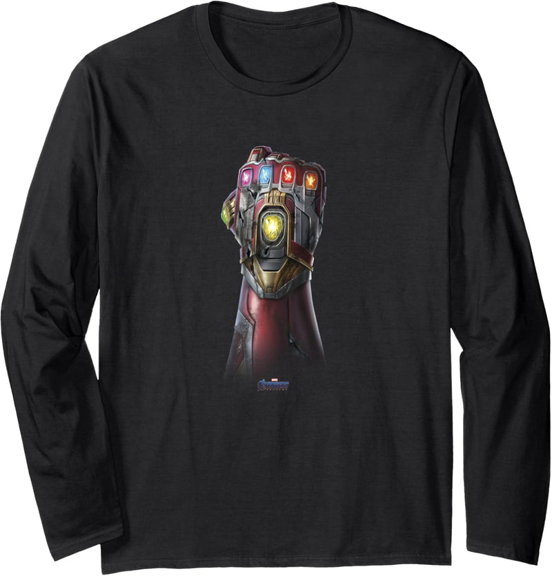 Marvel Avengers Endgame Iron Man Infinity Suit Fist Langarmshirt