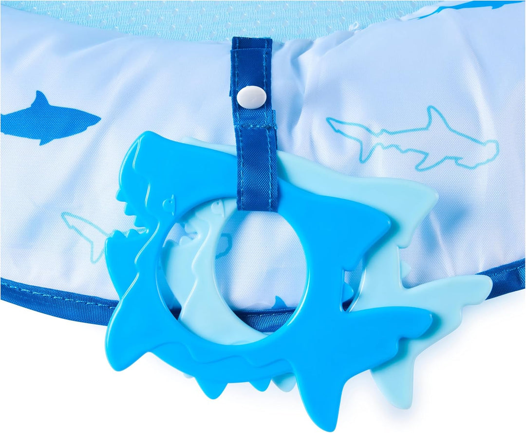 Swimways Ultra Baby Spring Float, Premium Aufblasbarer Baby Pool Float mit Sonnendach, Schnelles Auf