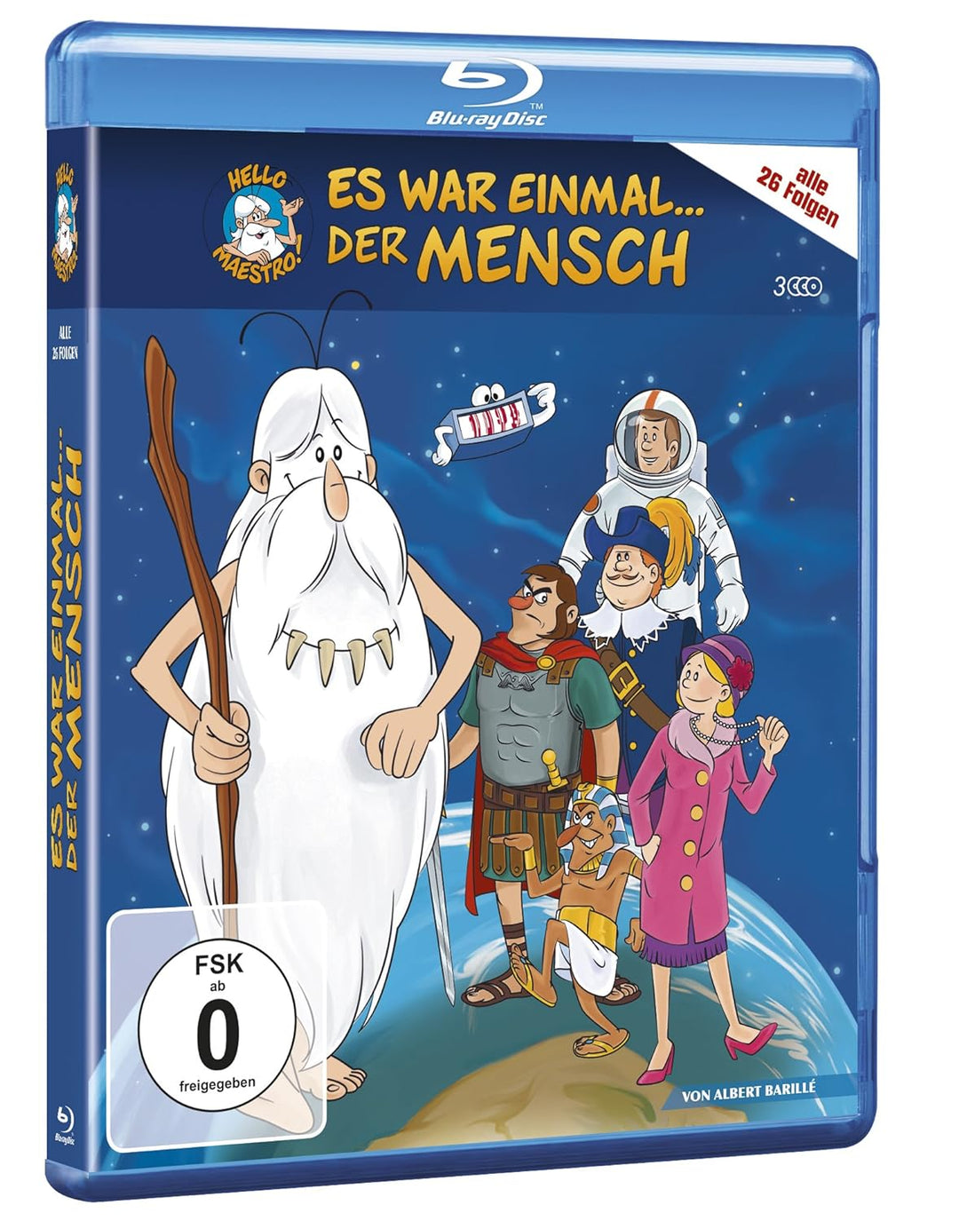 Es war einmal ... der Mensch [Remaster HD 3 BDs] [Blu-ray], Blu-ray