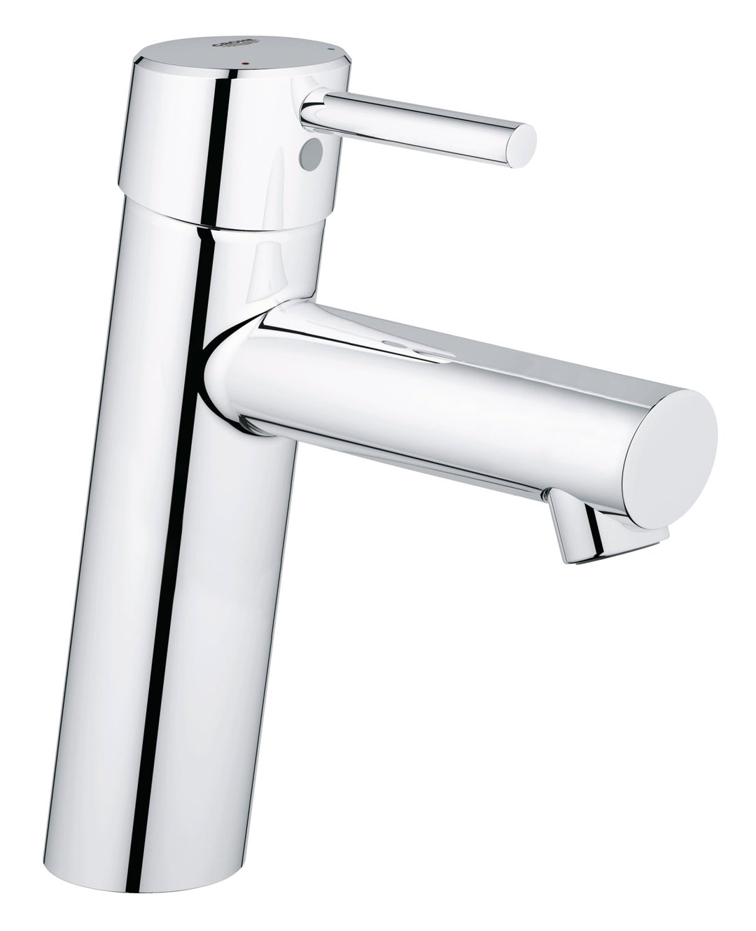 GROHE Concetto Badarmatur - Waschtischarmatur (M-Size, glatter Körper, mit Temperaturbegrenzer) 2345