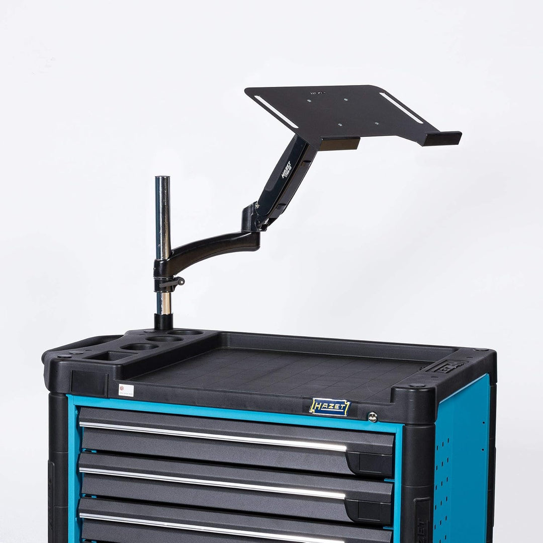 Hazet Laptop-Halter 179N-42, komplett mit VESA 75/100 und Klettband, Tragkraft 5 kg, passend Werksta