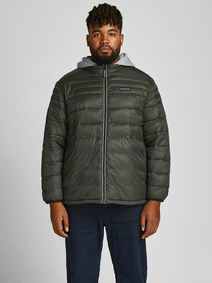 JACK & JONES Male Plus Size Jacke Nylon