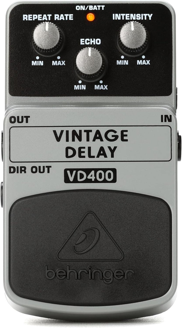 Best Price Square Guitar Pedal, Vintage DELAY VD400 by BEHRINGER & Behringer UC200 Ultimatives Stere