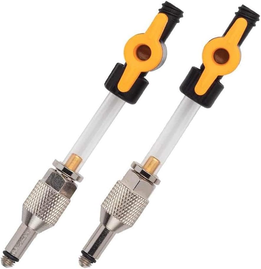 Jagwire - Elite Scheibenbremsen-Entlüftungs-Set, Universal-Adapter-Paar, 1/4-Drehventil, DOT- oder M