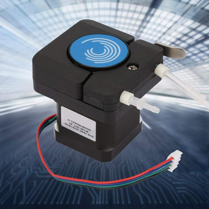 Keenso Mikro Peristaltische Pumpe Kit, 12-24V Grosser Fluss Mini Peristaltikpumpe Anti -Korrosion pe