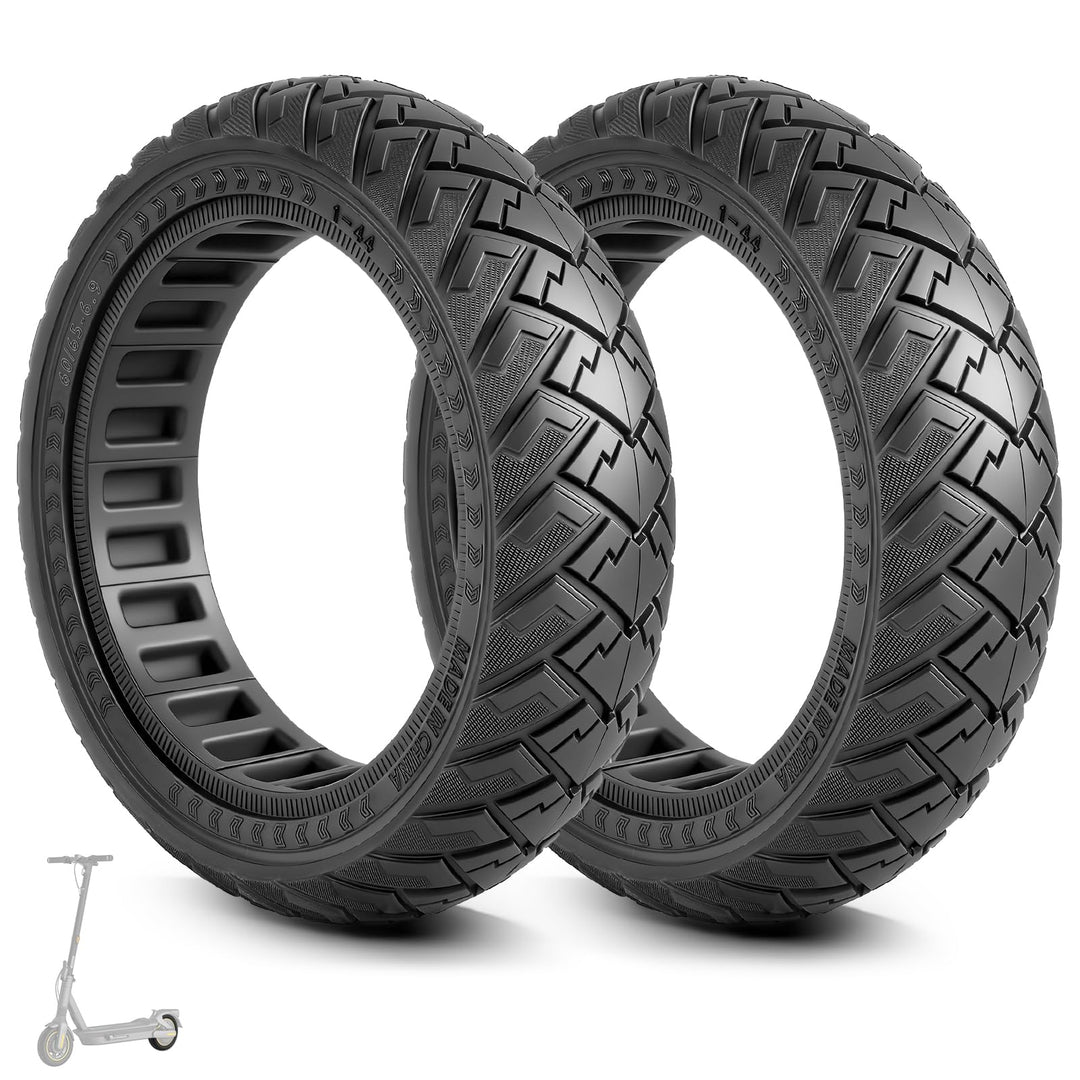 60/65-6,9 Vollgummireifen für Ninebot Max G2 G2D G2E G65 F3 F3 Pro Roller 10 Zoll Hinterräder Ersatz