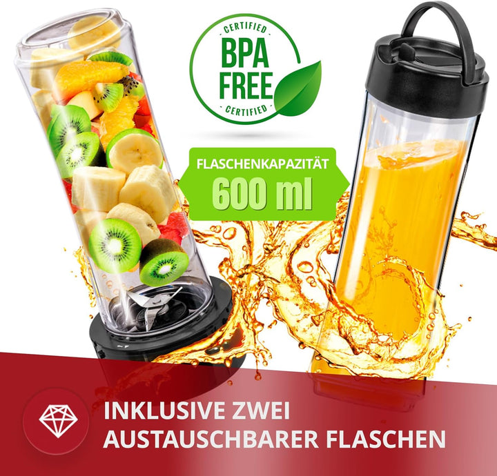 MPM MBL-15M blender 1 L Tabletop blender 450 W Stainless steel