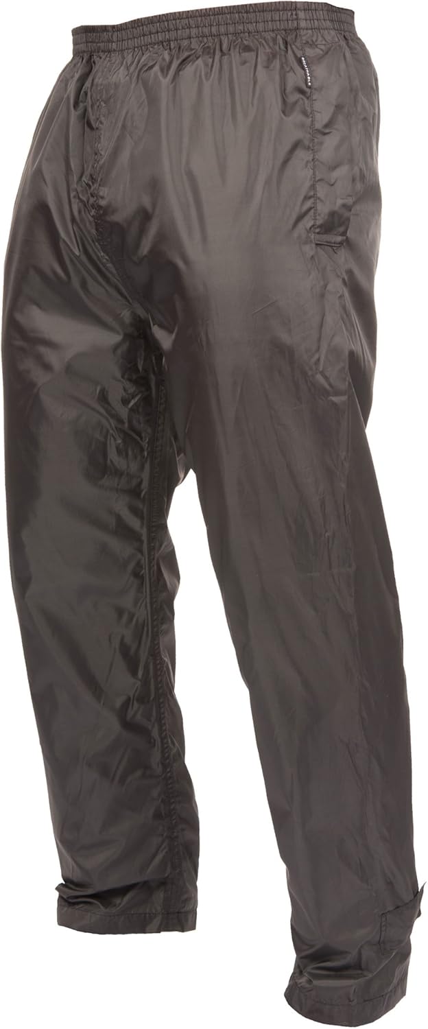 Mac in a Sac 2 wasserdichte Packaway Overtrousers XS Schwarz, XS Schwarz