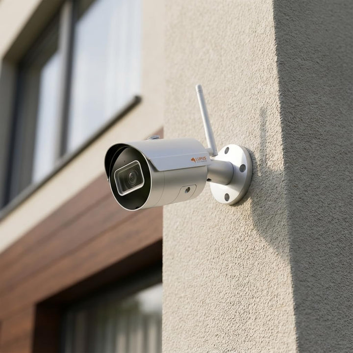 Lupus LE202 WLAN IP Kamera, Mini Überwachungskamera für aussen, SD Aufzeichnung, Deutscher Herstelle