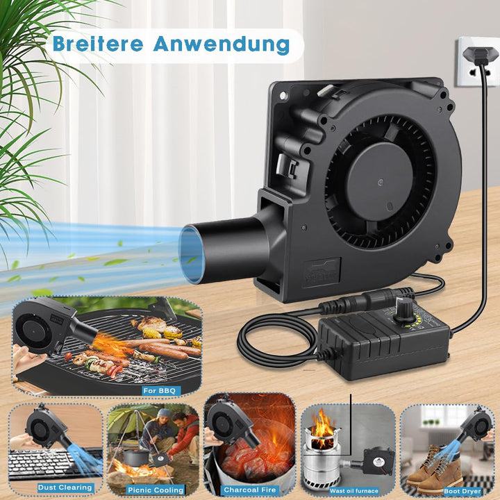 120mm Radial Lüfter 12V Regelbar Kühlung Lüfter AC Powered 230V Gebläse Lüfter für Belüftung Lüfterw