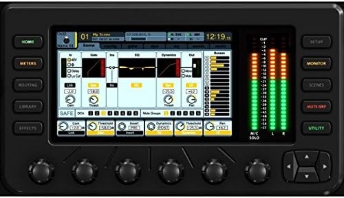 Behringer X32 RACK Digitaler Rack-Mixer mit 40 Eingängen und 25 Bussen, 16 programmierbaren Midas-Vo