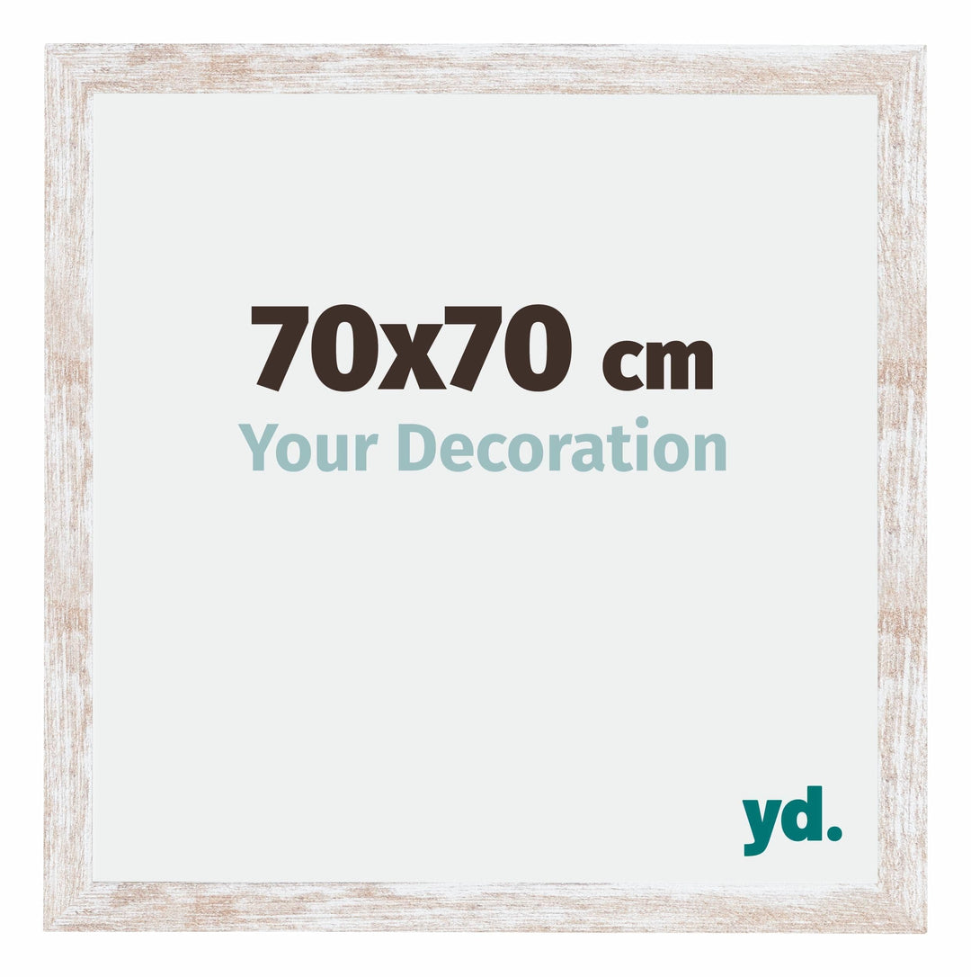 yd. Your Decoration - Bilderrahmen 70,00x70,00 cm - Bilderrahmen aus MDF mit Acrylglas - Antireflex