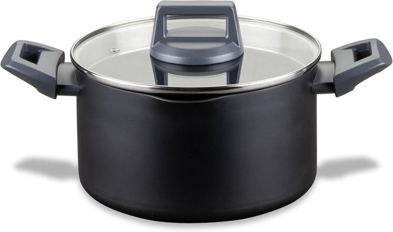 Fackelmann Kochtopf Statement 20cm – Topf mit keramische Beschichtung – Recyceltes Aluminium mit Ant