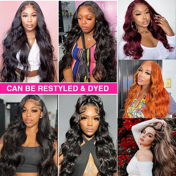 Huarisi Body Wave Weaves Human Hair Bundles 16 18 20 22 Inch 4 Bundles Body Wave Brazilian Hair 400g