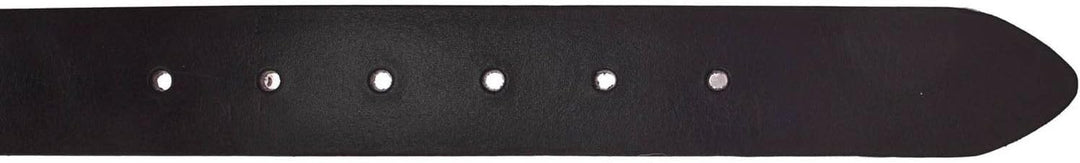 Vanzetti 35mm Full Leather Belt W95 Black
