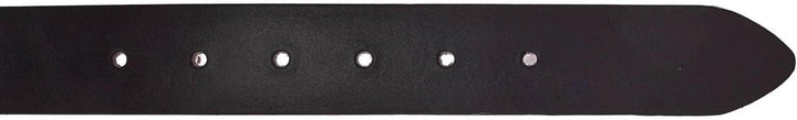 Vanzetti 35mm Full Leather Belt W95 Black