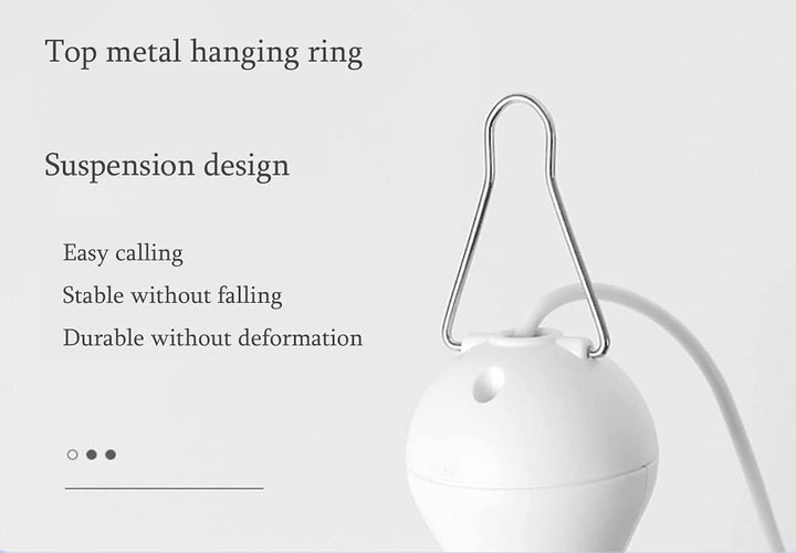 TangDao Mini Mobiler Deckenventilator,4-stufige Windeinstellung USB-betrieben Ventilator Ø42 CM 5W m