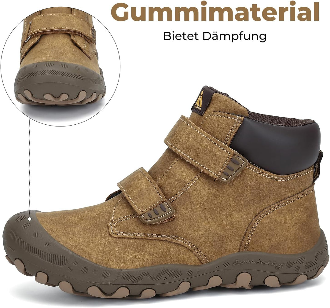 Mishansha Kinder Trekking- & Wanderschuhe Jungen Mädchen Wanderstiefel Outdoor Trekkingschuhe 26 EU