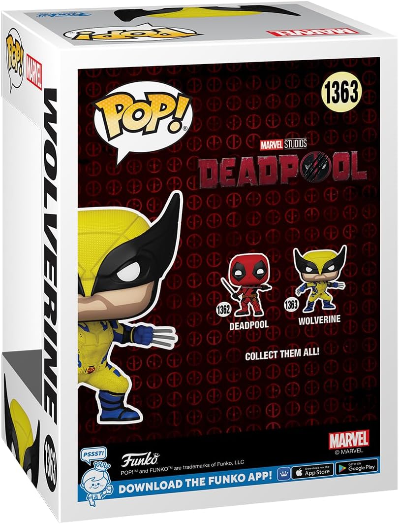 Funko POP! Marvel: Deadpool & Wolverine - Wolverine - Vinyl-Sammelfigur - Offizielle Handelswaren -