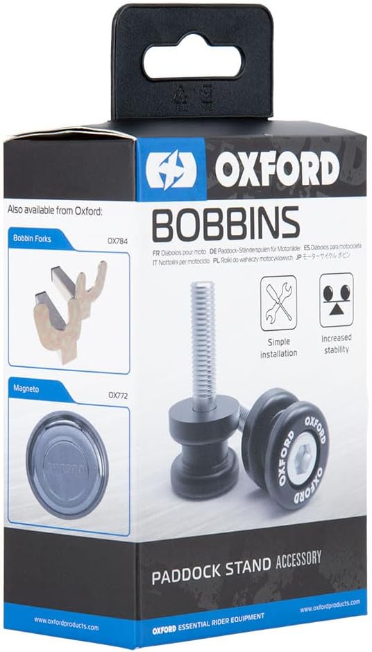 Oxford Bobbins Ständeraufnahme M8 Schwarz Typ 2