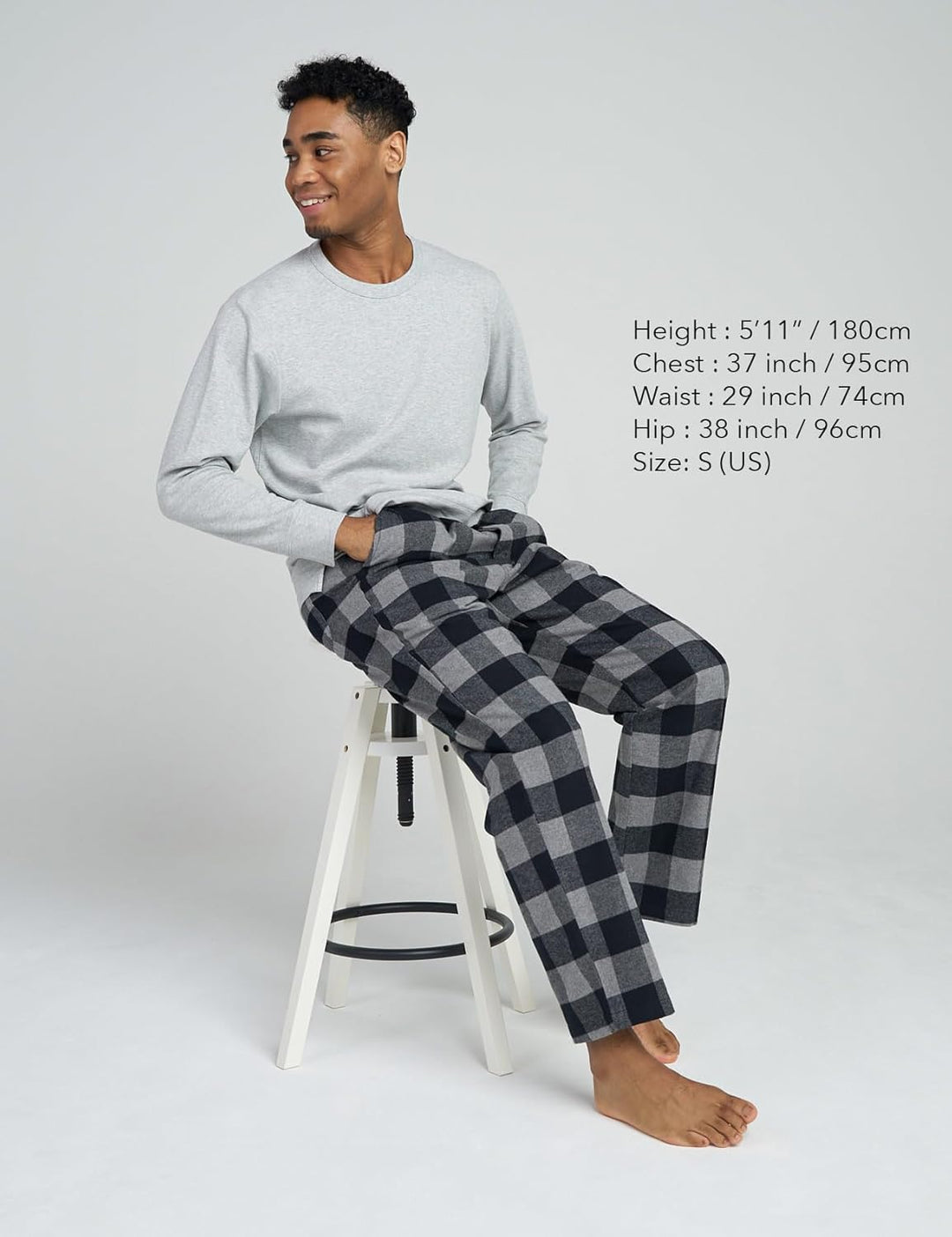 LAPASA Herren Pyjama-Set Schlafanzugset (Extra Warm Flecce Set M129, Wärmer Flanell Set M95, Warm Fl