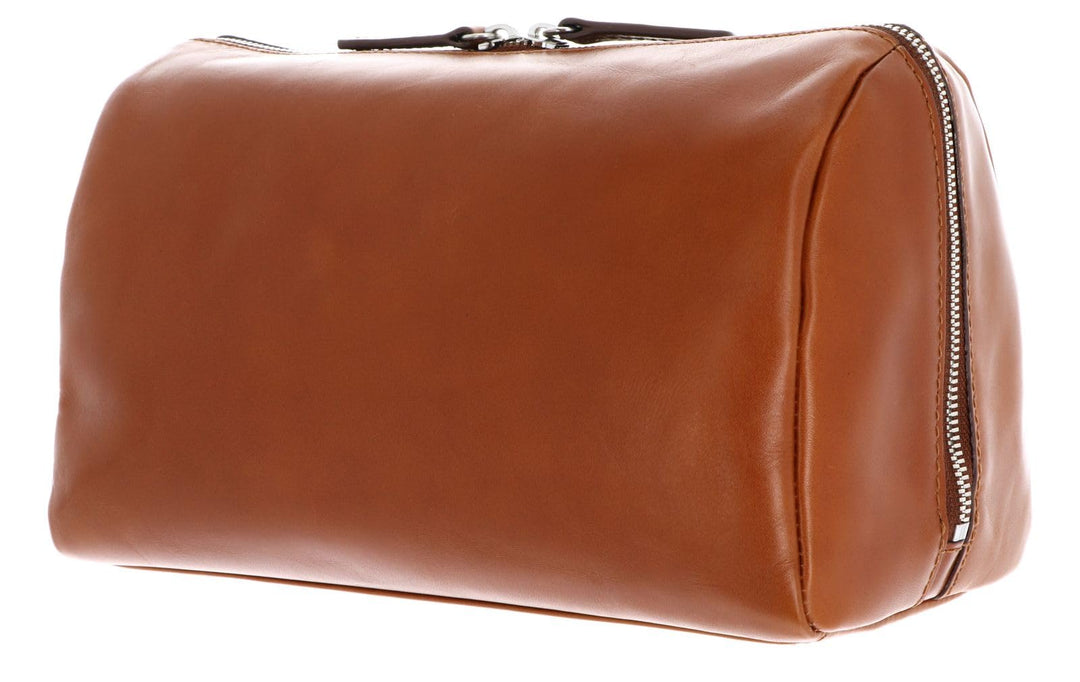 Leonhard Heyden Cambridge - Kulturbeutel 25 cm cognac, Cognac